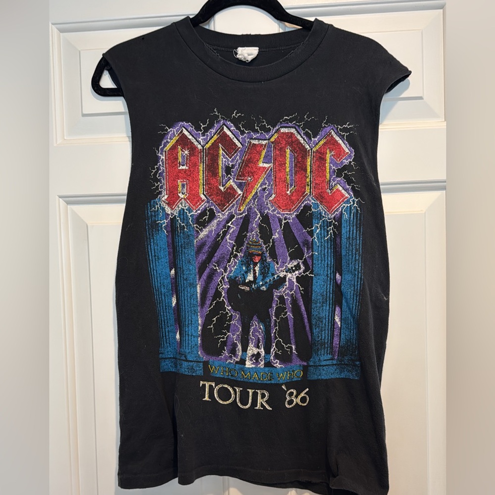 Madeworn AC/DC muscle tank size small